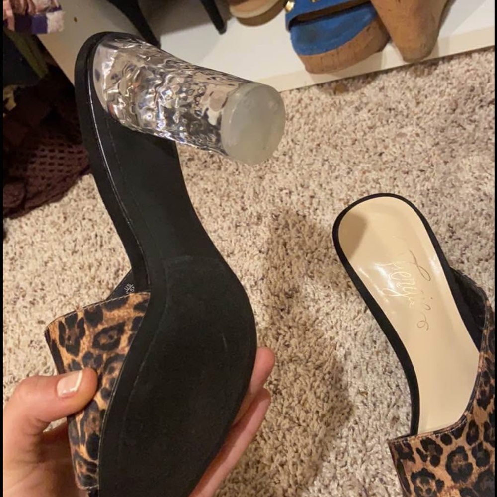 Fergie heels size 7.5 worn once